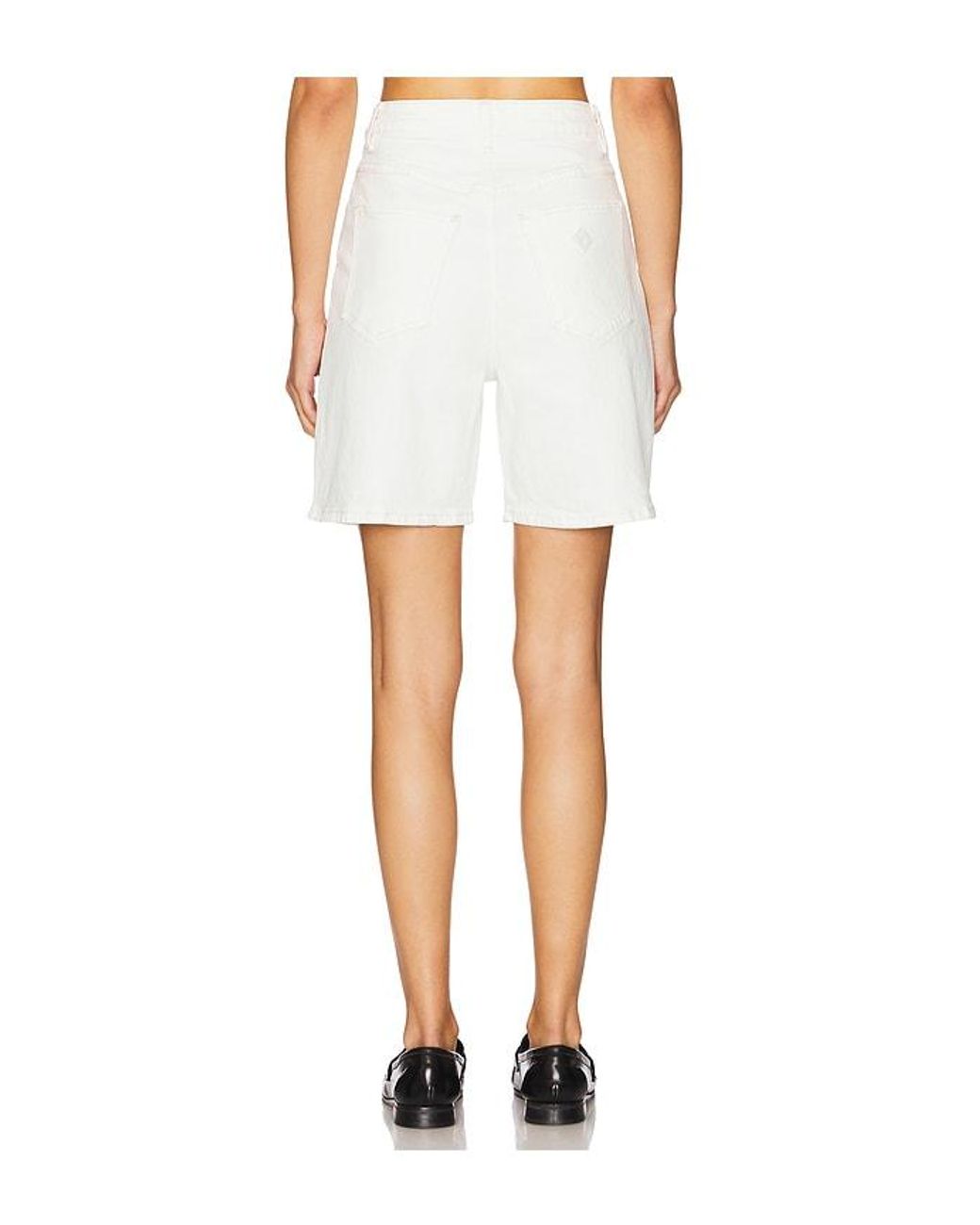 A.Brand White Carrie Short