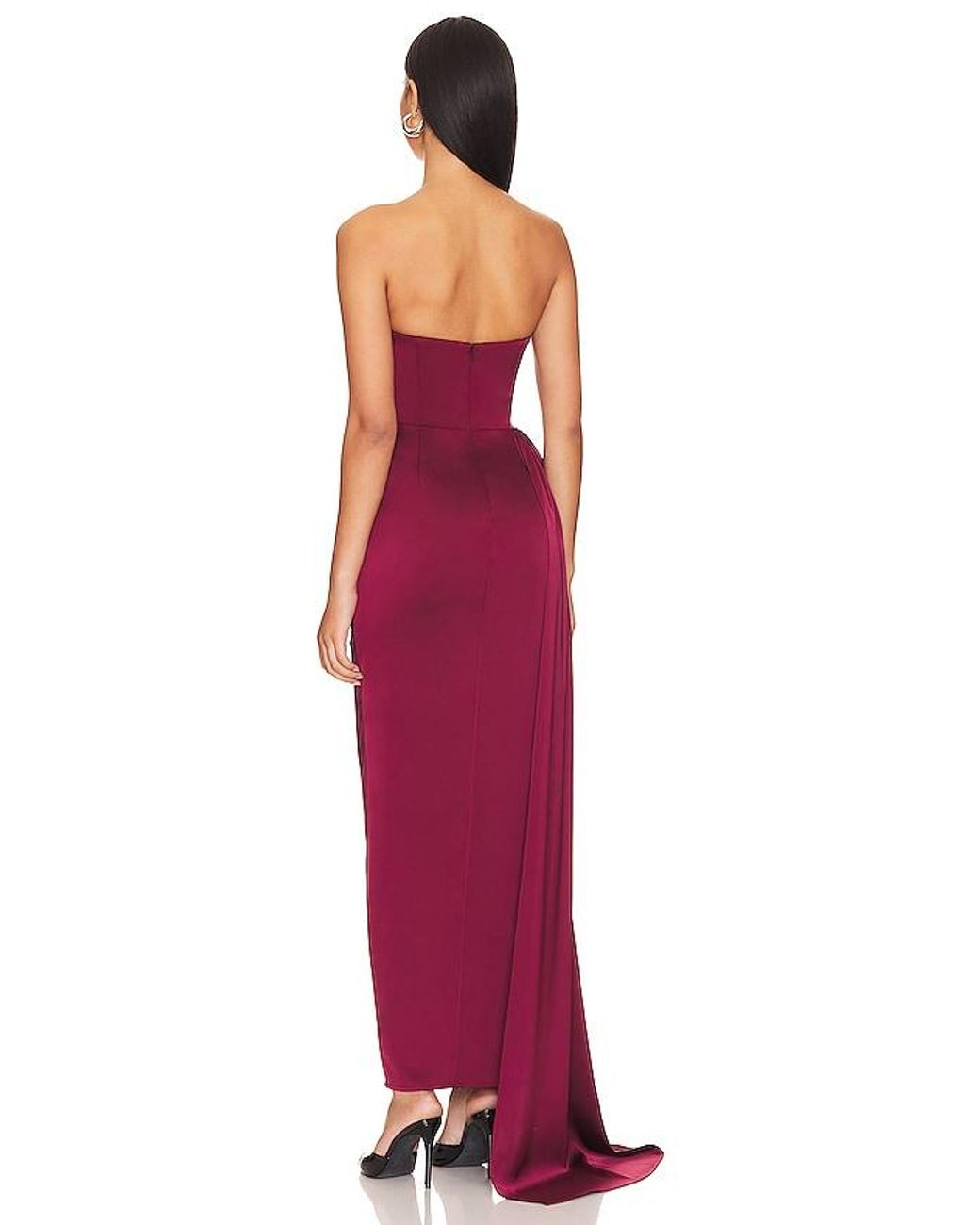 Katie May Red Bita Gown