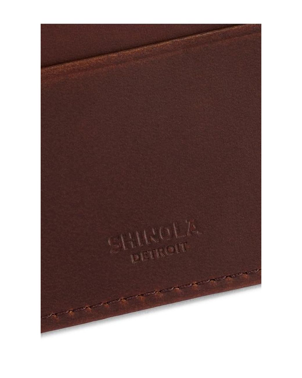 Shinola Kartenetui in Brown für Herren