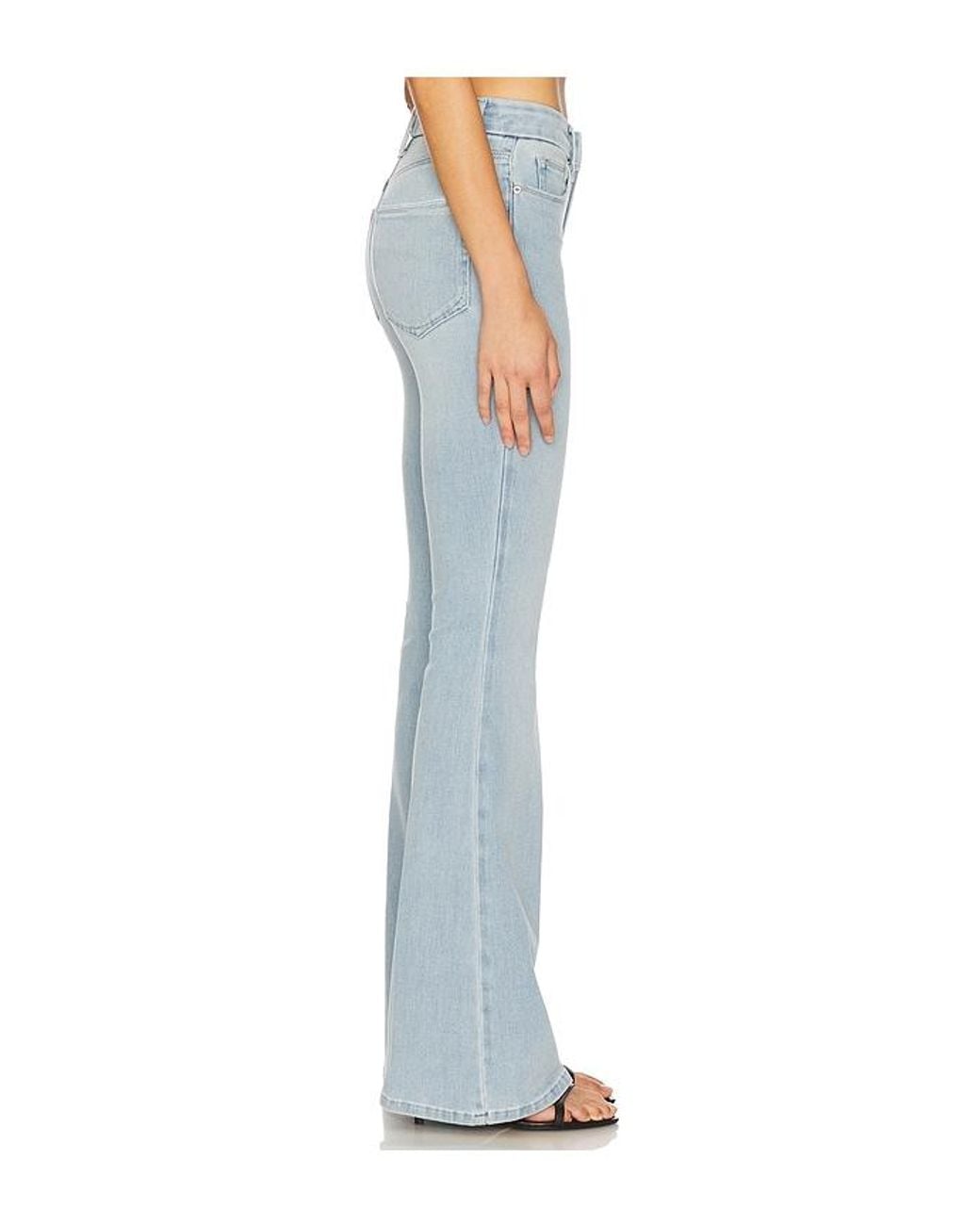 GOOD AMERICAN Blue Good Legs Flare Jeans