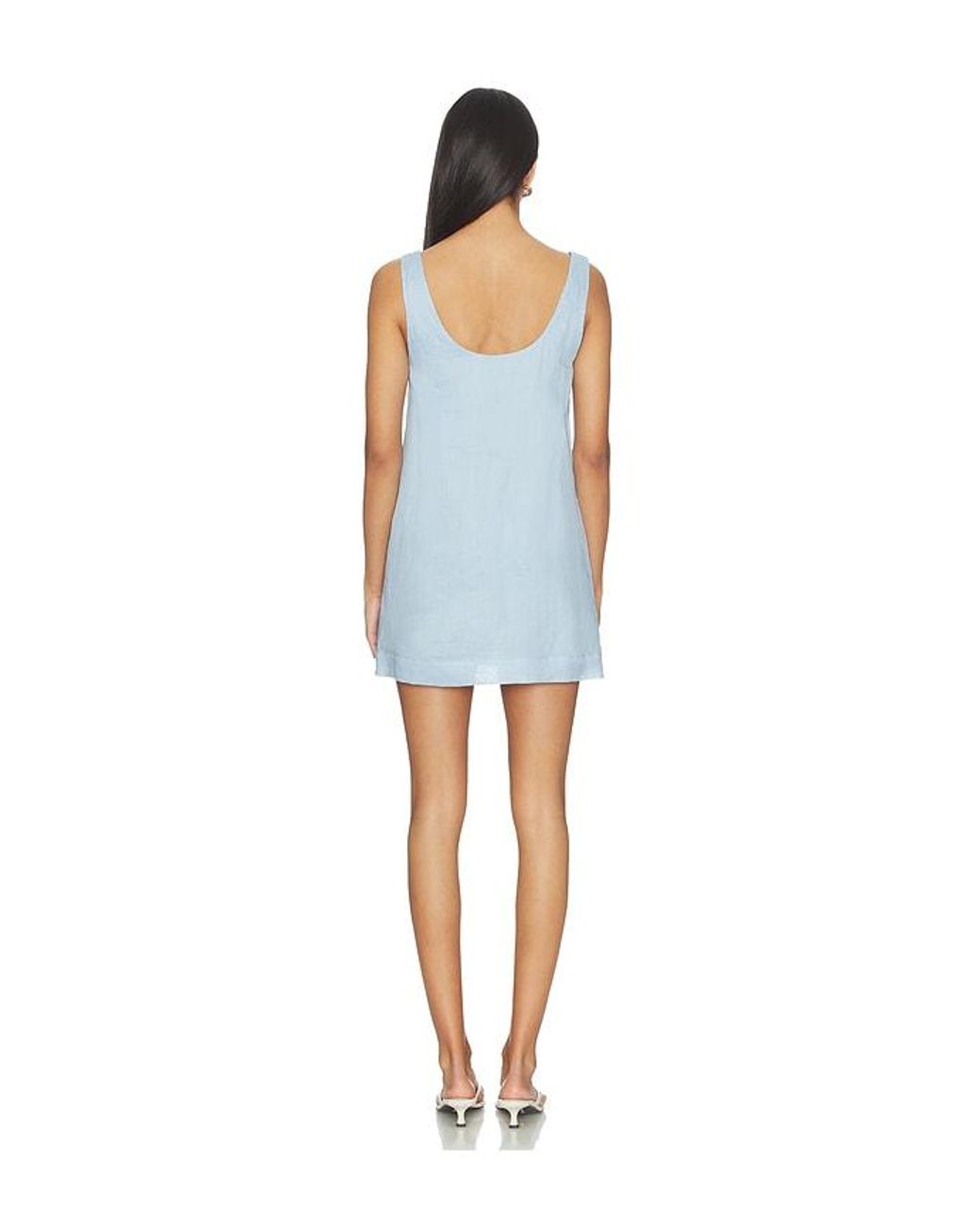 L'academie Blue Darina Mini Dress