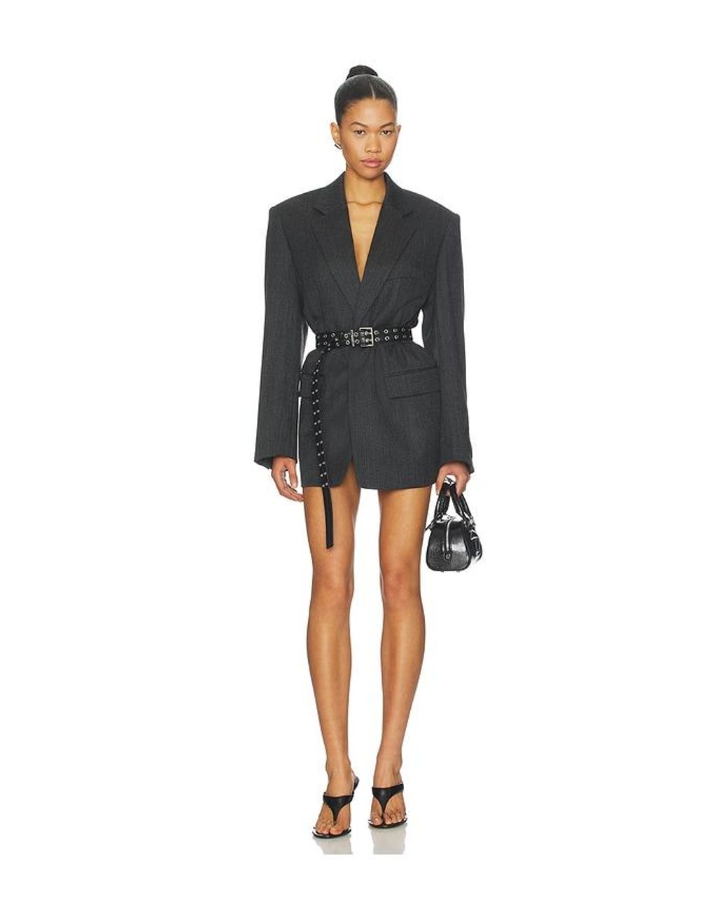 Alexander Wang Black Oversized Blazer