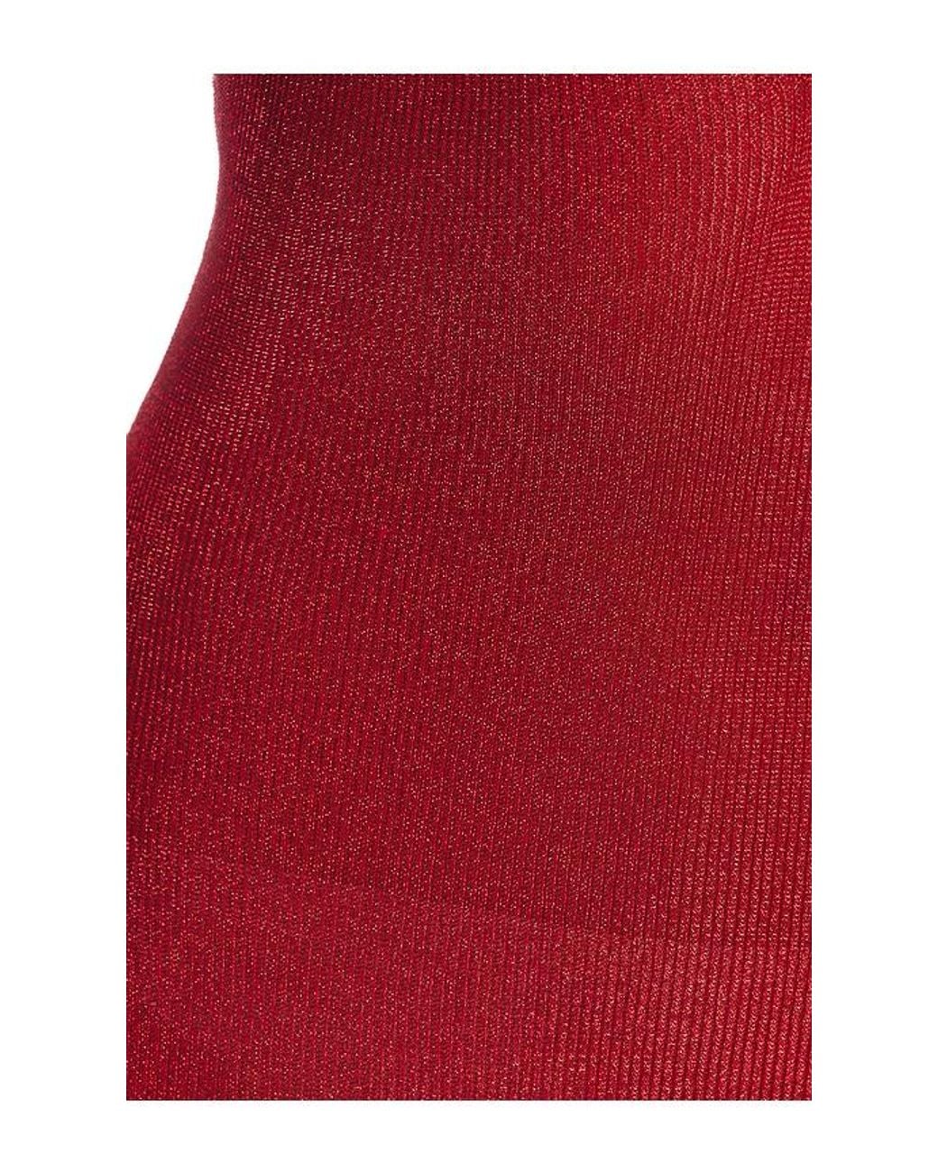 GUIZIO Red Millie Halter Mini Dress