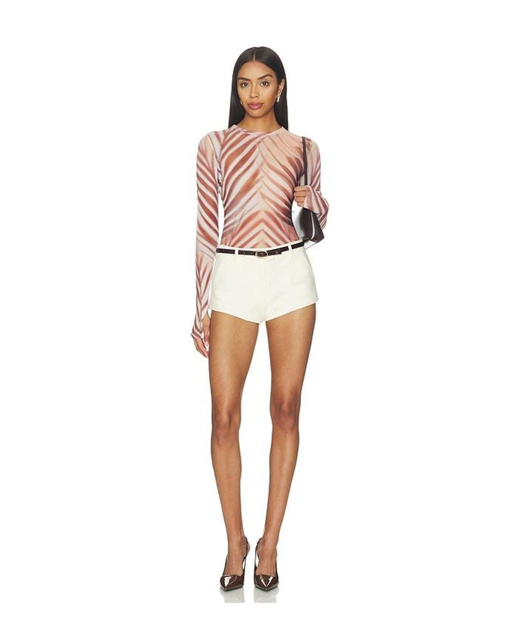 AFRM White Kaylee Top