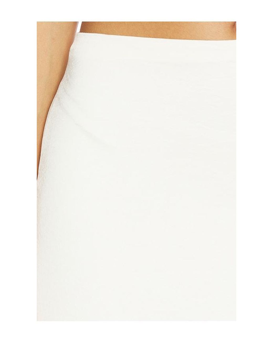 NonChalant Label White Belinda Skirt