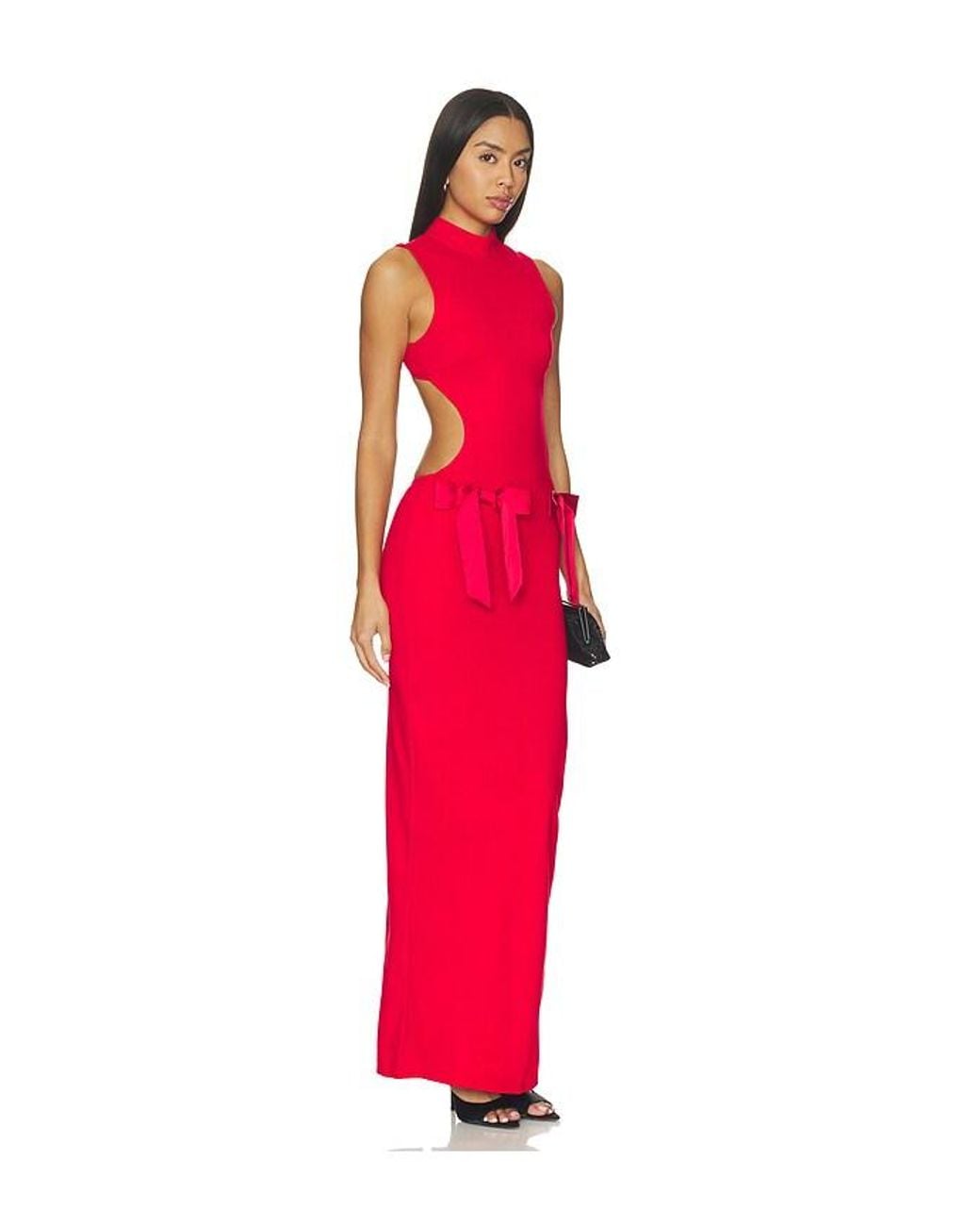 MORE TO COME Red Caydence Gown