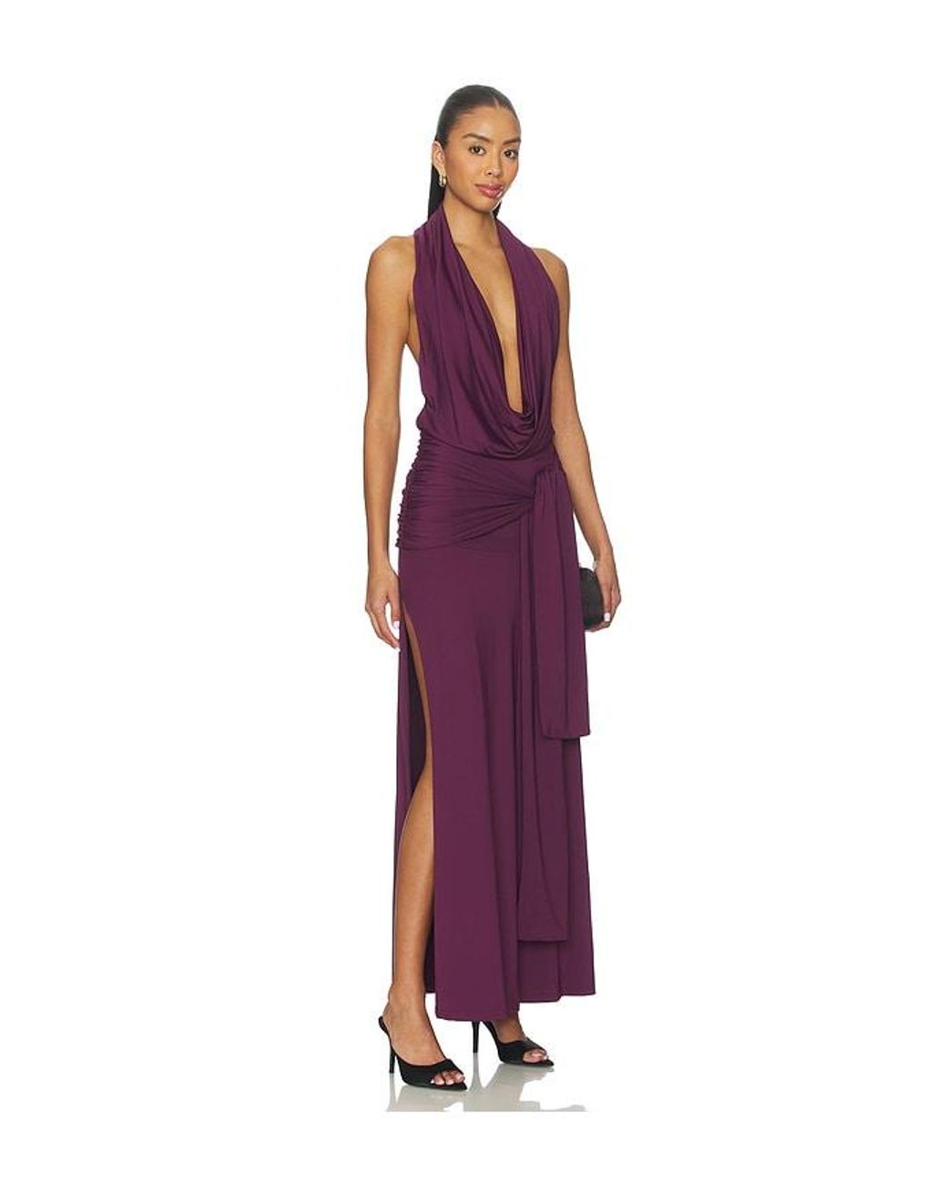 superdown Purple Arwen Maxi Dress