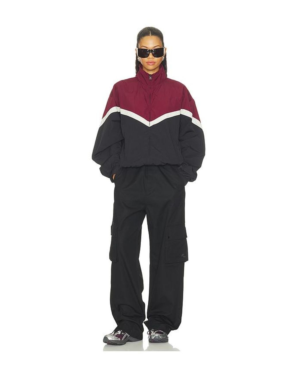 superdown Red Liberty Track Jacket