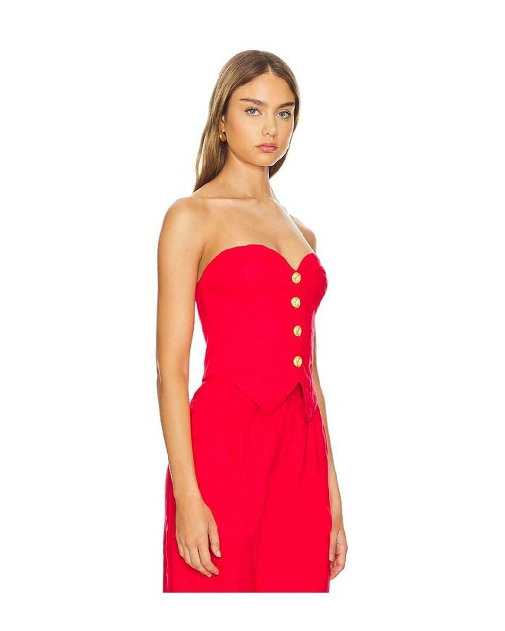 Ronny Kobo Red Benny Top