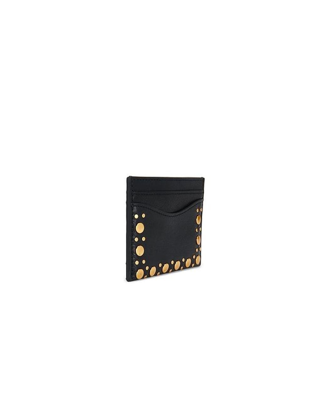 Rebecca Minkoff Black Mab Studded Card Case