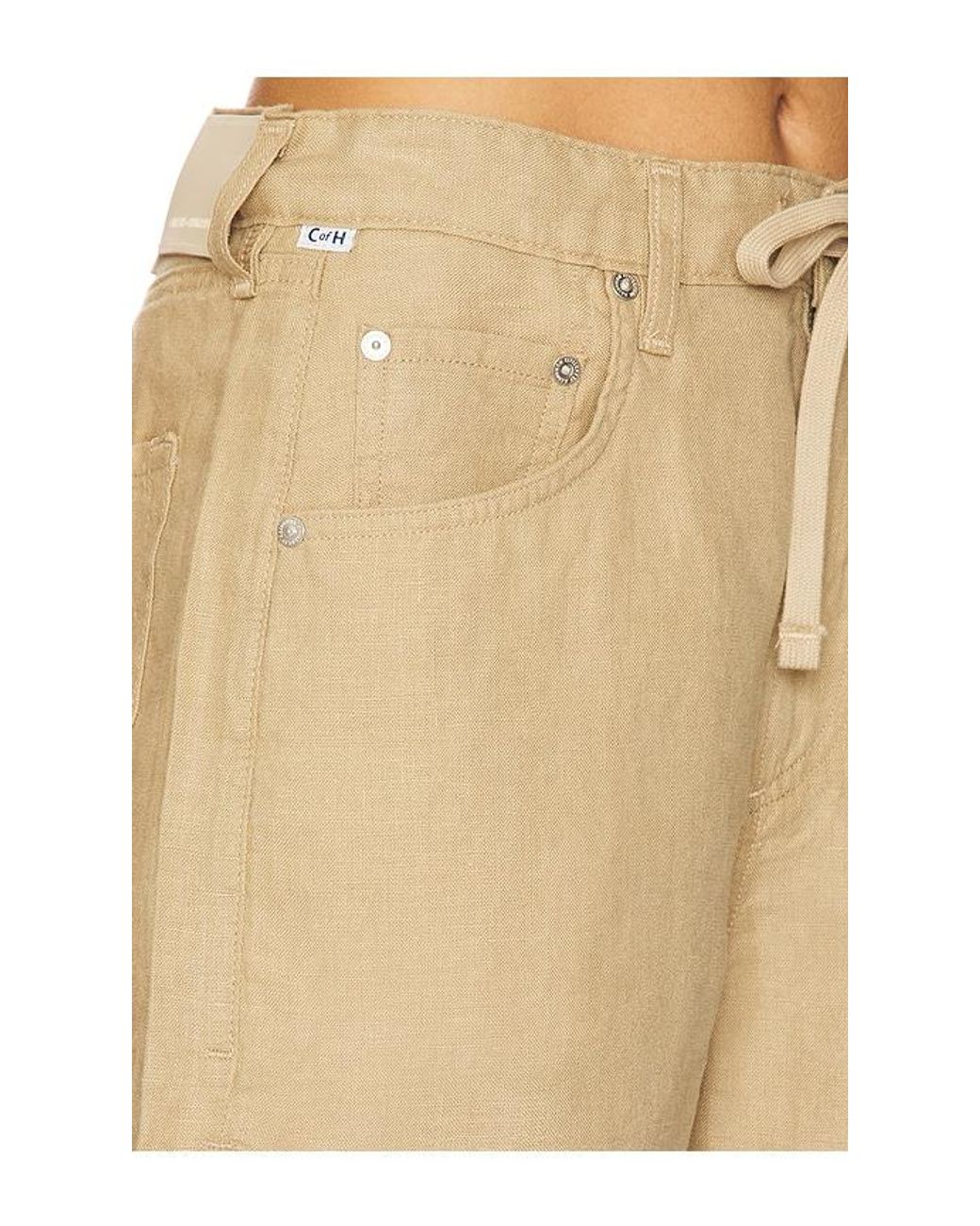 Citizens of Humanity Natural Brynn Drawstring Short