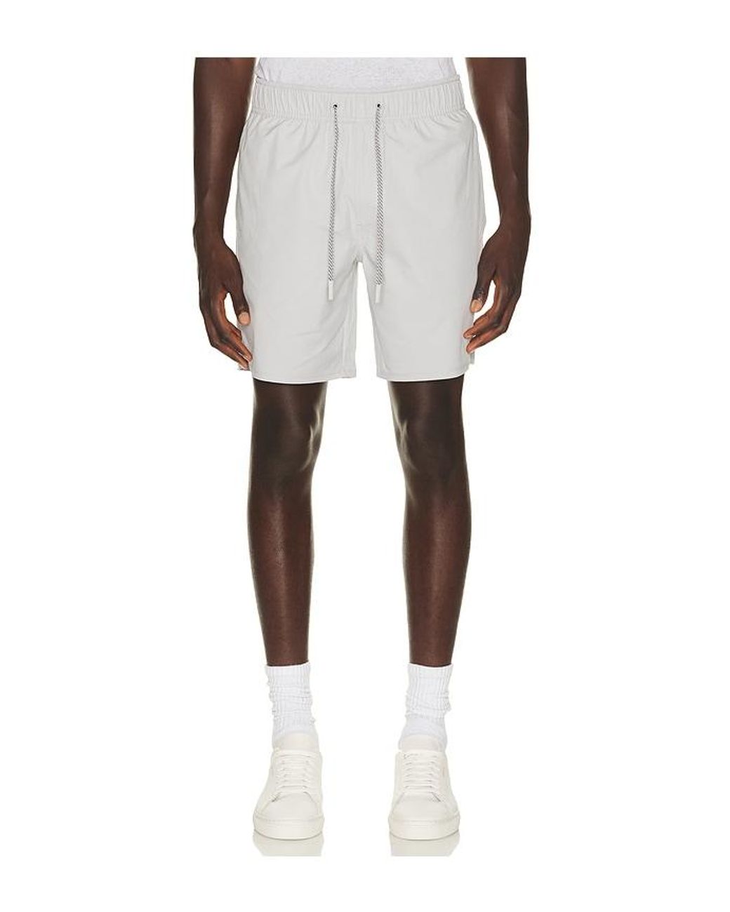 Travis Mathew White Wanderlust E-Waist Short for men