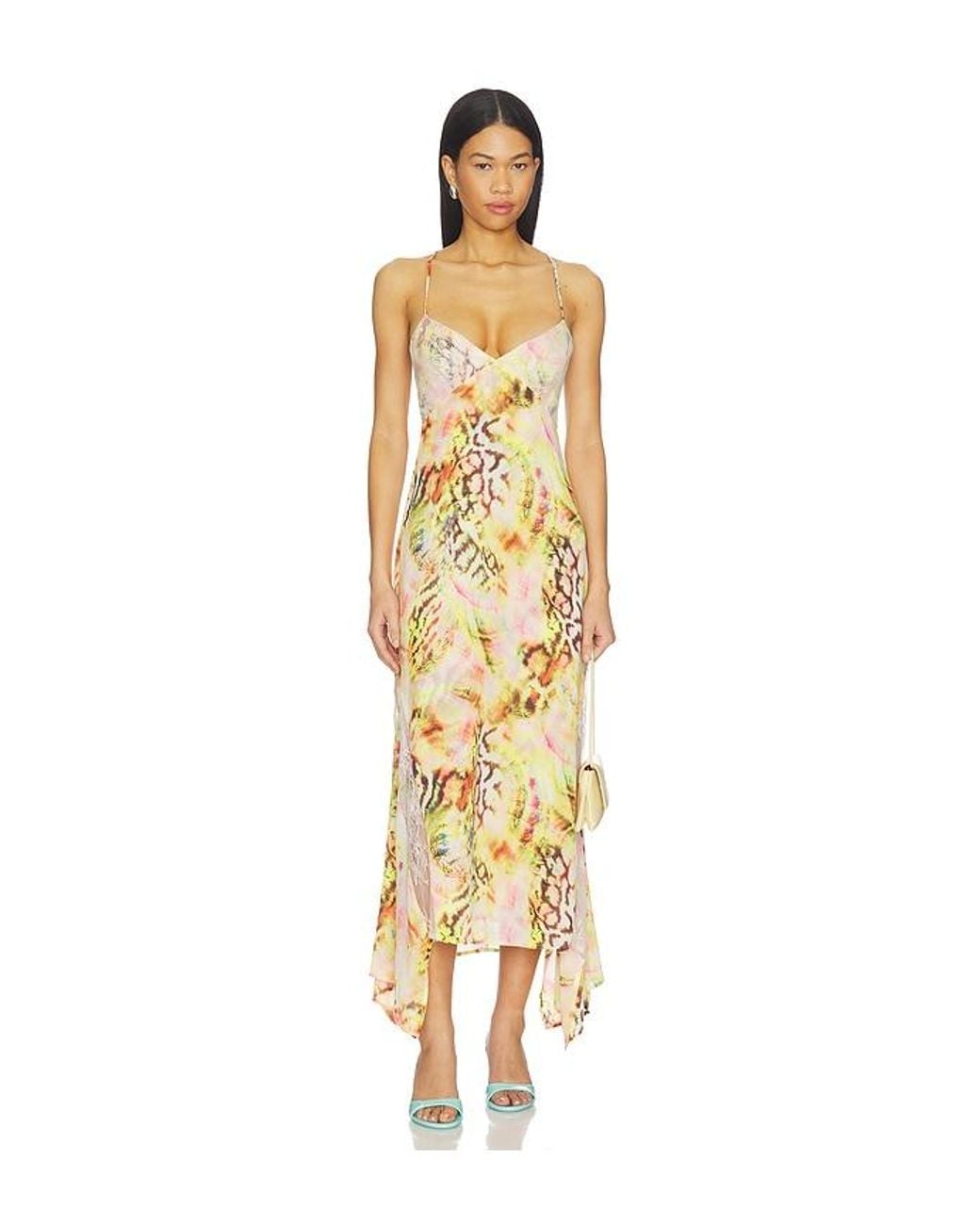 AFRM Metallic Christina Dress