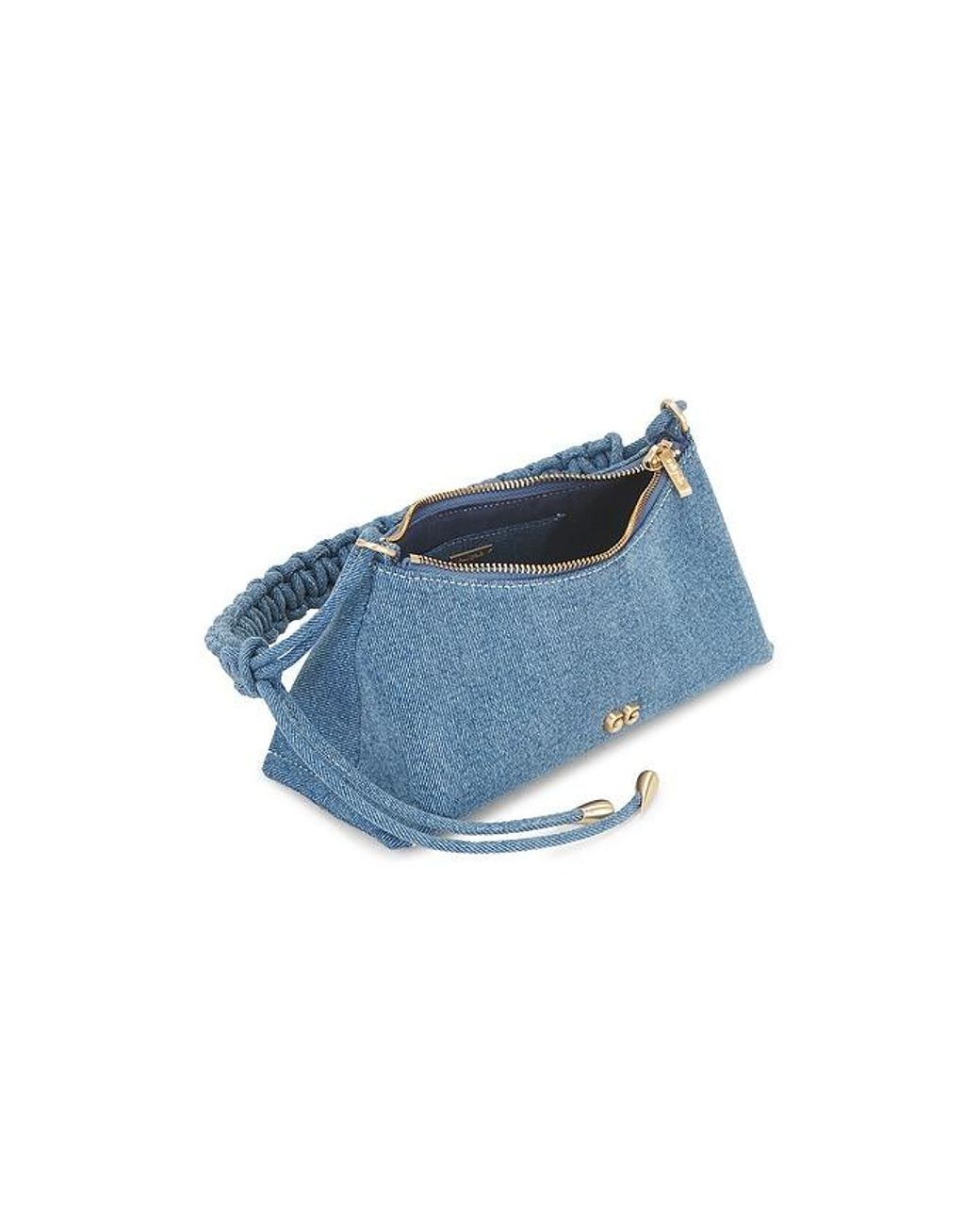 Cult Gaia Blue Osa Shoulder Bag