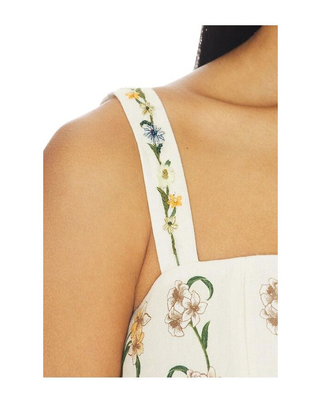 Agua Bendita White Lima Mini Dress