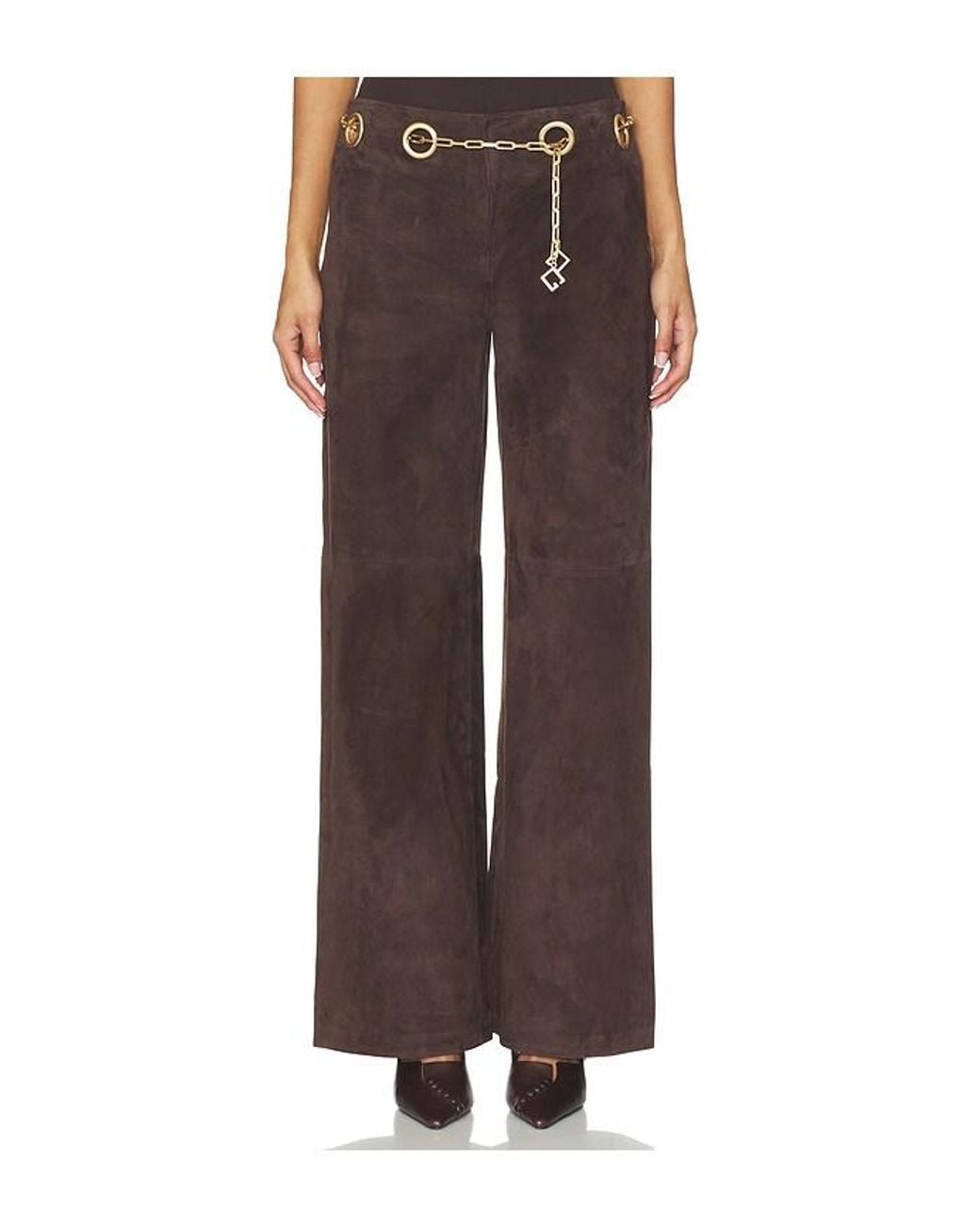 Cult Gaia Brown Sydney Pant