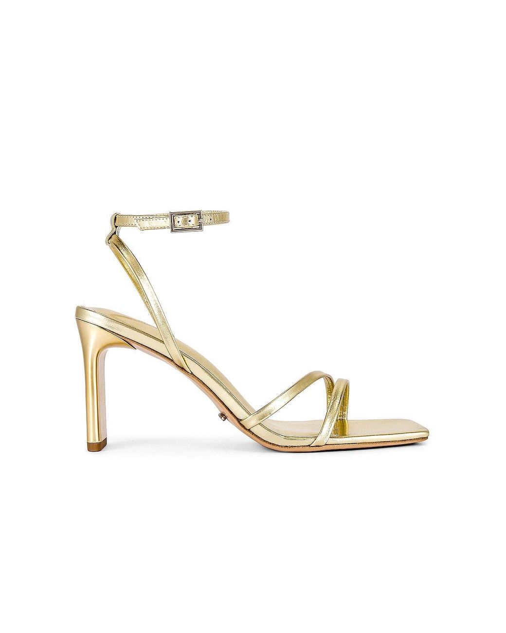 Tony Bianco Leather Corso Heel in Metallic Lyst