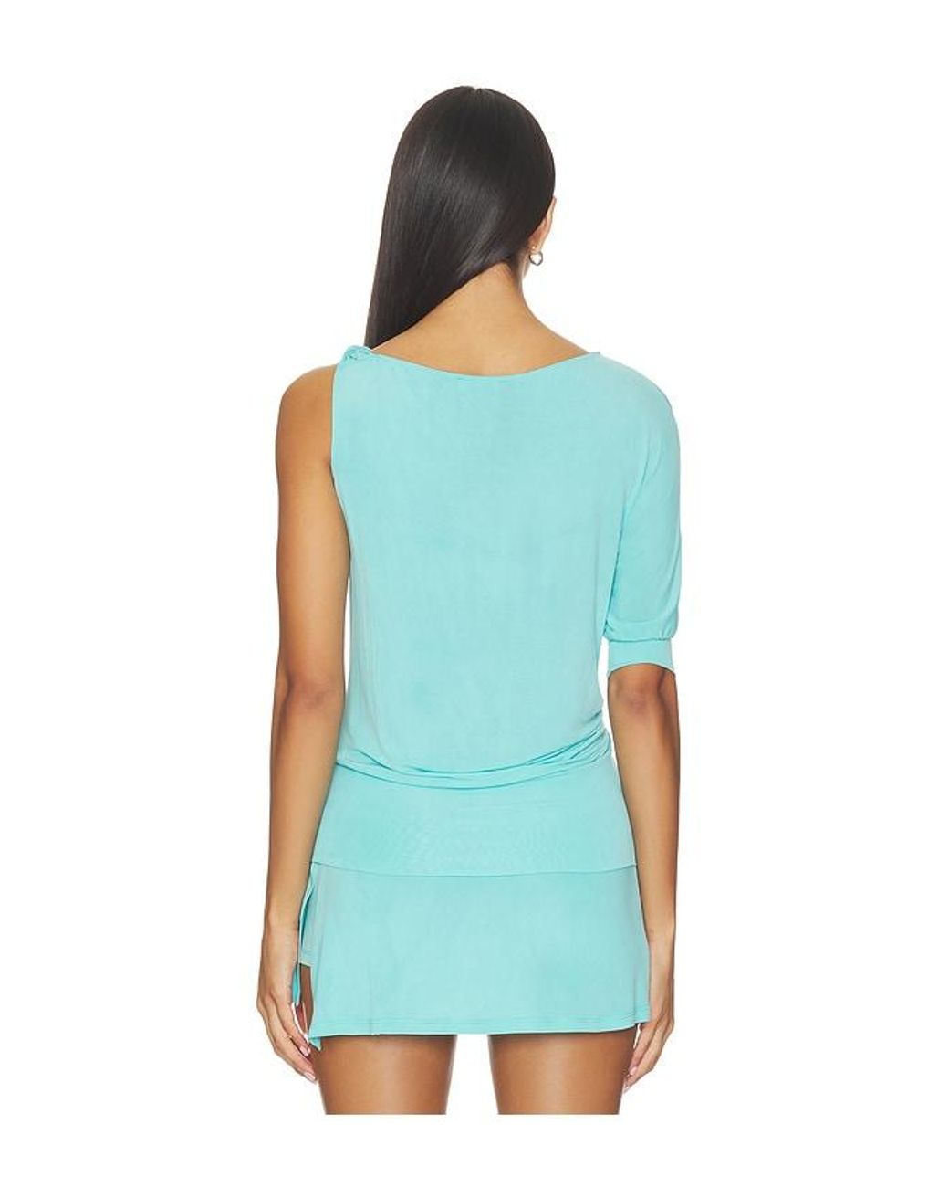 Peachy Den Blue Kylie Bubble Top