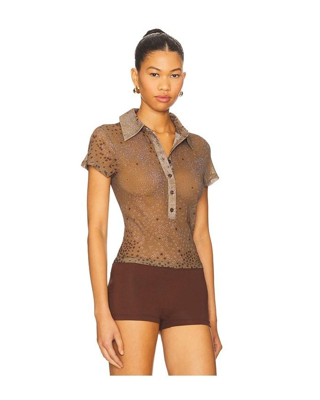 Siedres Multicolor Asne Polo Top