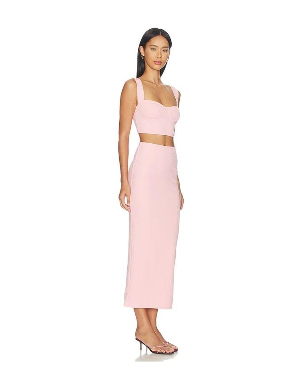 superdown Pink Veneda Skirt Set