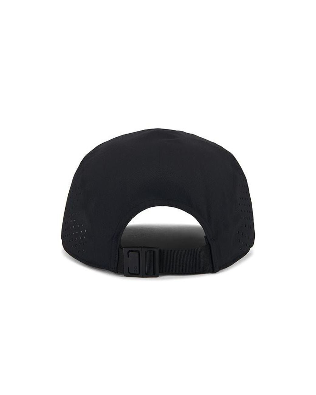 On Shoes Black Lightweight Cap for men