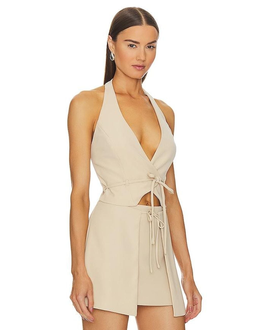 Lovers + Friends Natural Abbey Top
