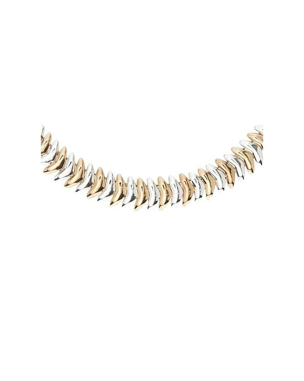 Ettika Black Metal Moderna Necklace
