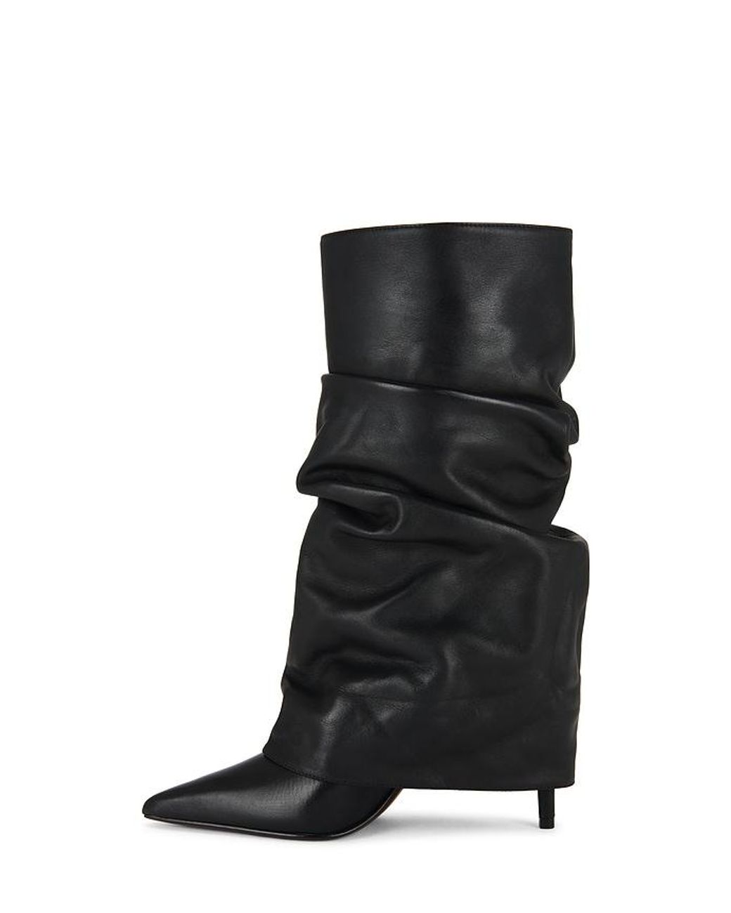 SCHUTZ SHOES Black Mikki Cloak Boot