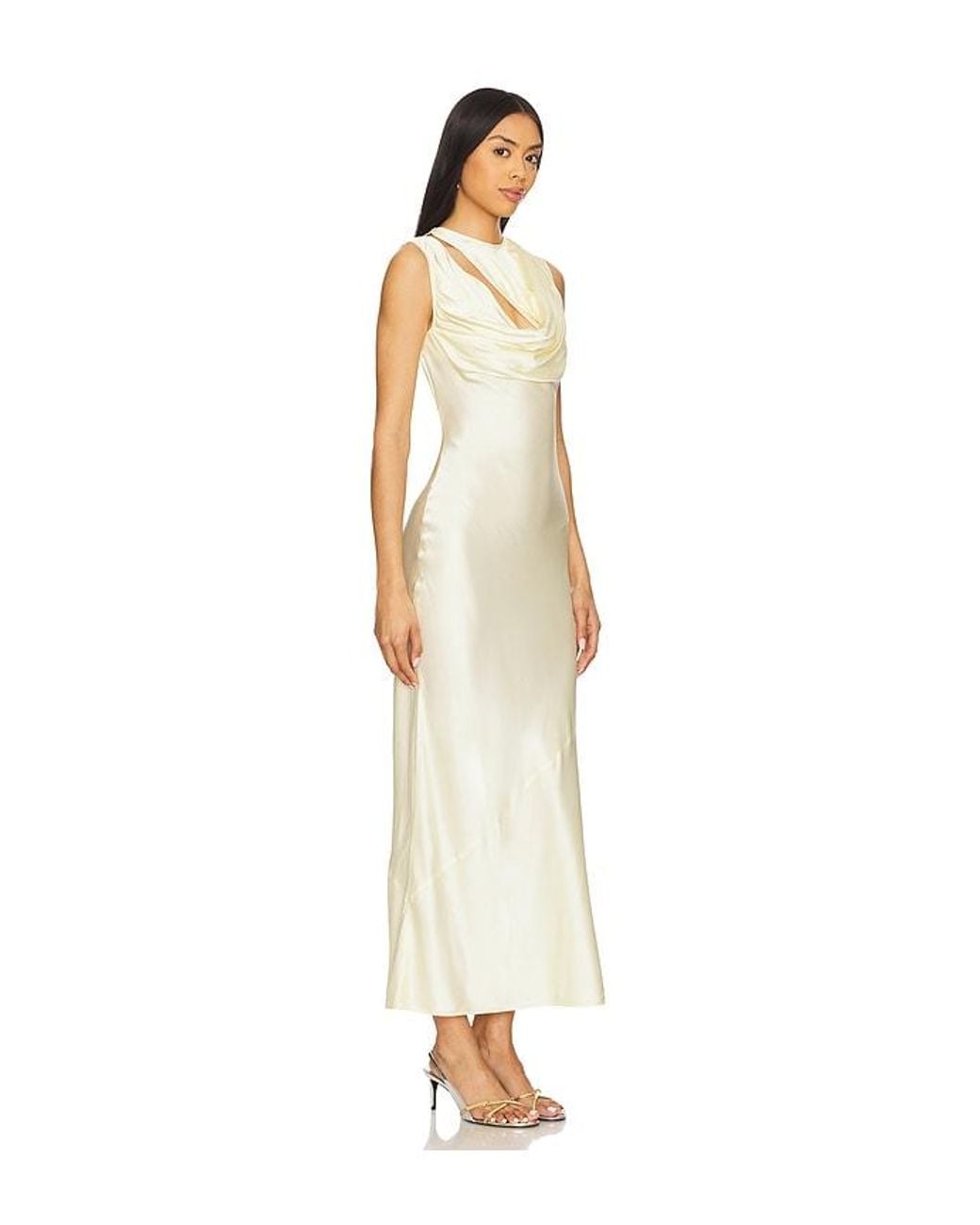 Camila Coelho White Enza Maxi Dress