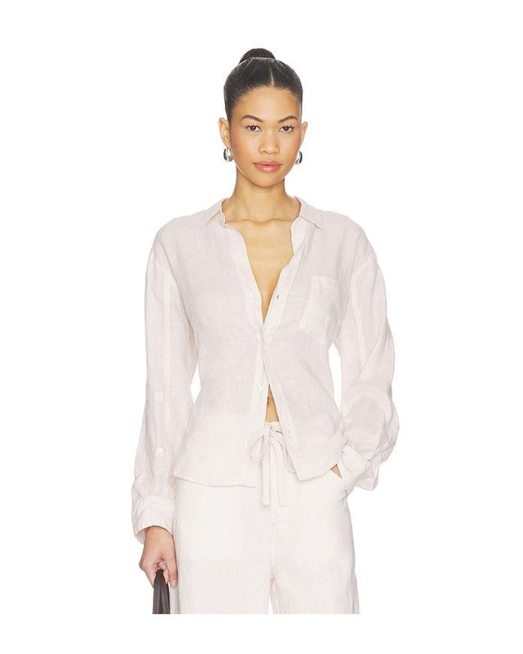 Citizens of Humanity Natural Kayla Shrunken Shirt