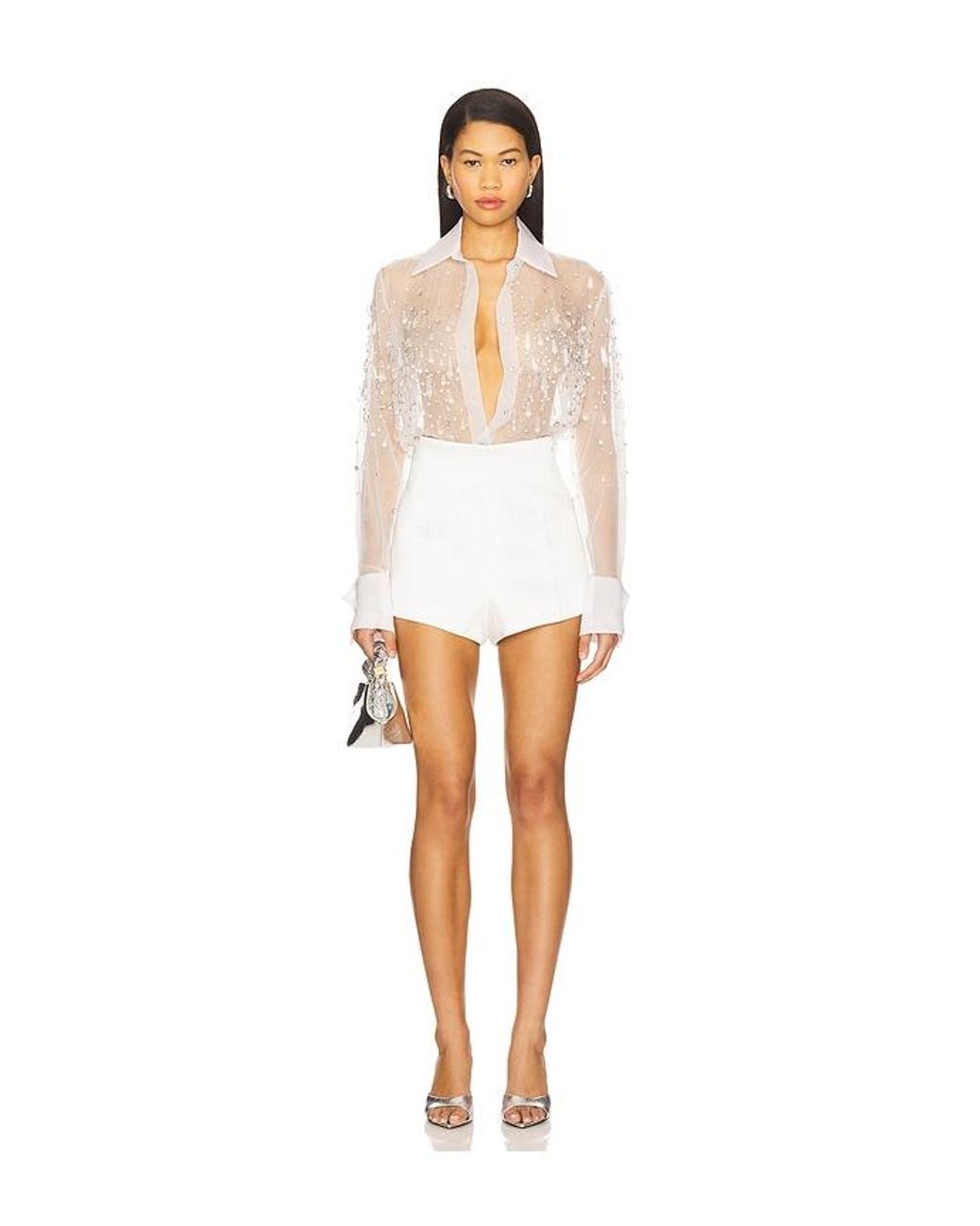 retroféte White Marie Short