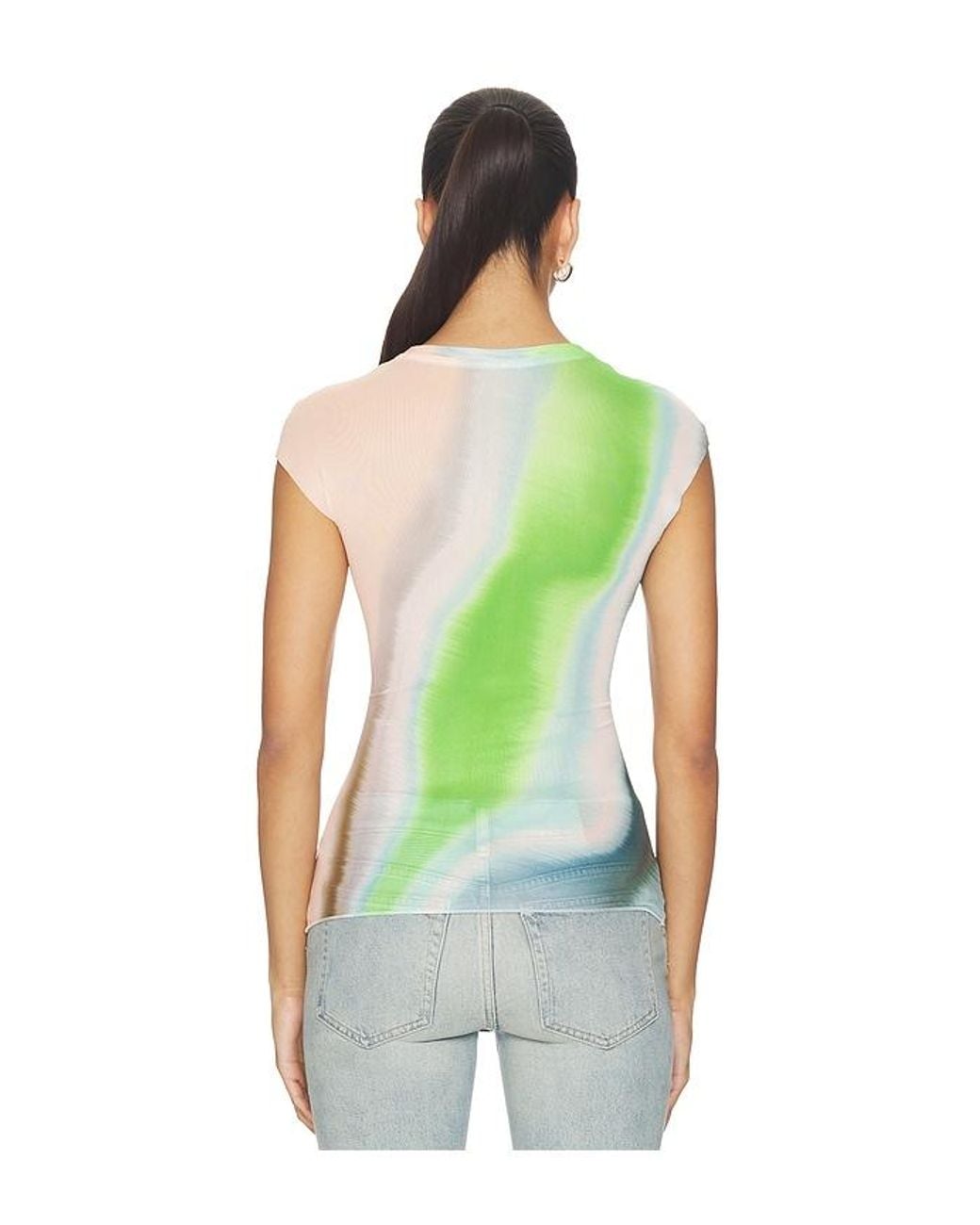 AFRM Blue Nina Top