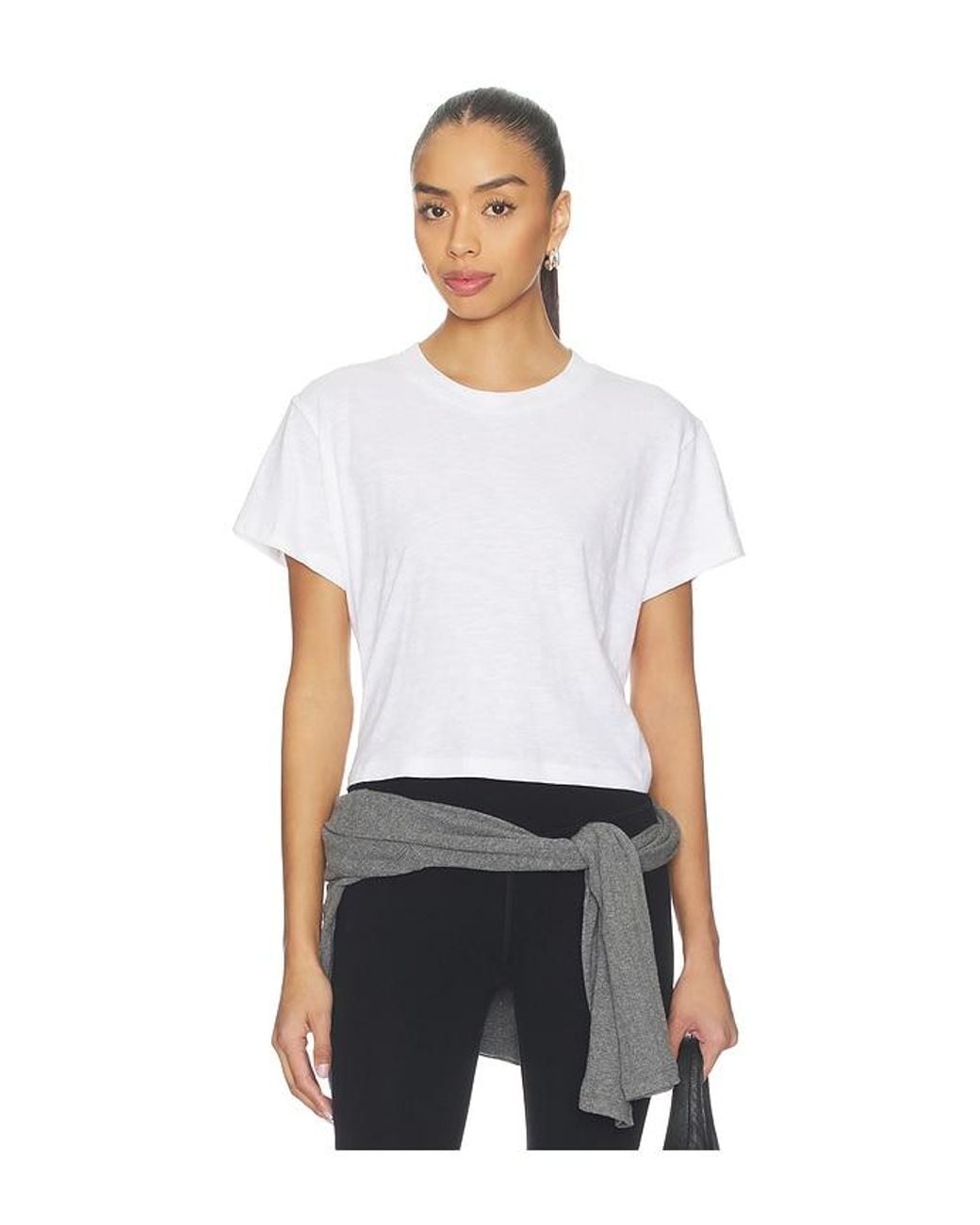 LNA White Ava Tee