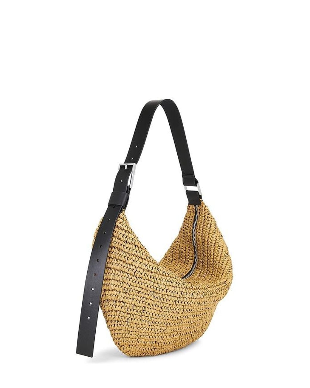 AllSaints Metallic Luna Paper Shoulder Bag