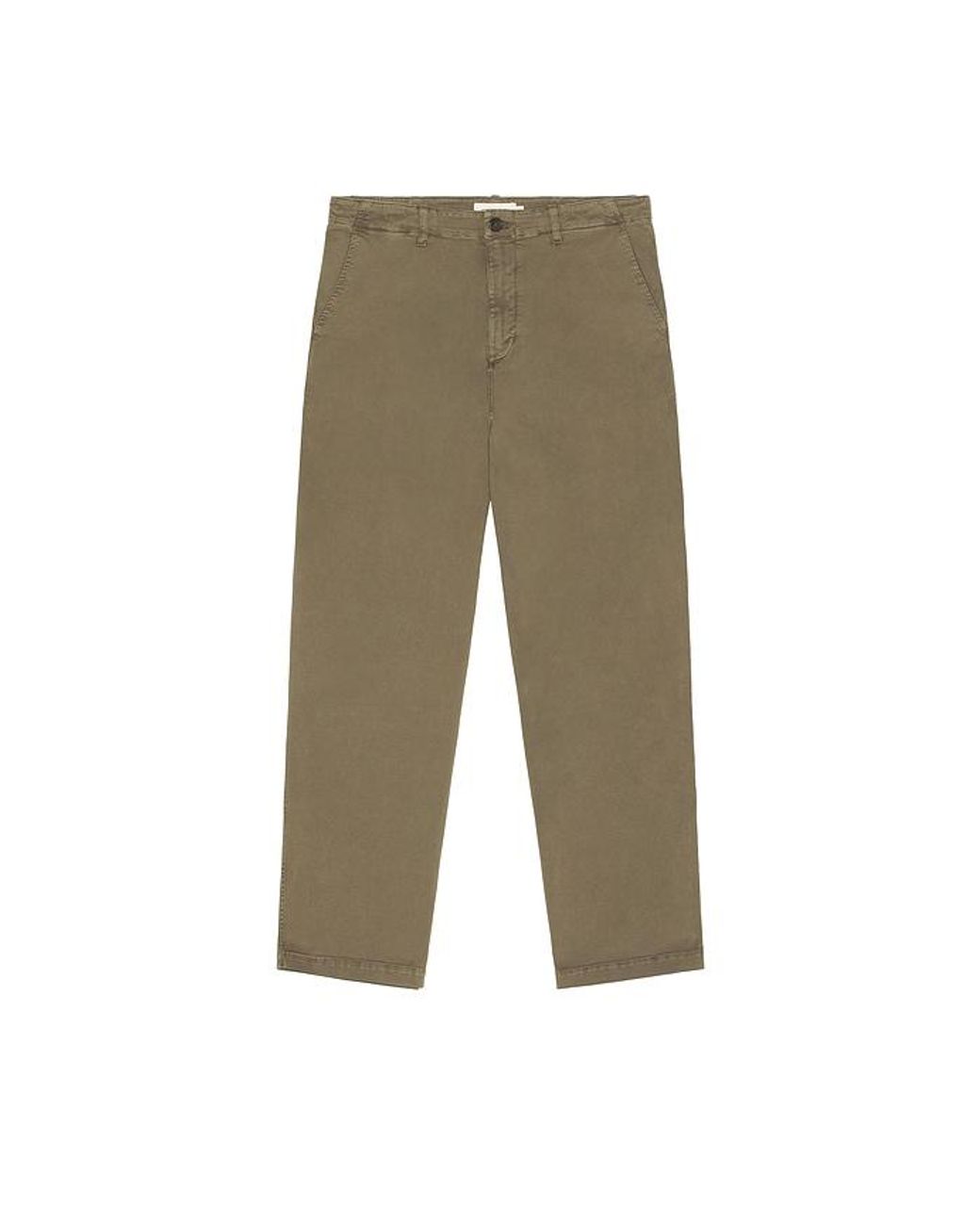 FRAME Green Cotton Chino Pants for men