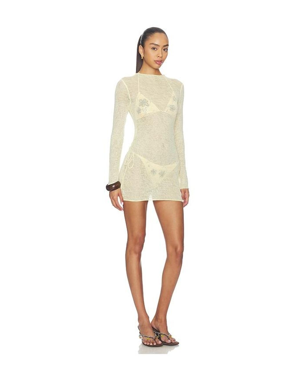 Lioness Natural Oasis Mini Dress