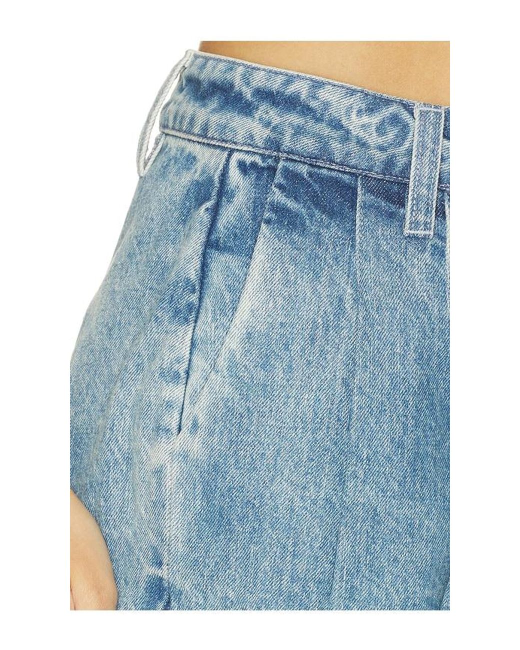 retroféte Blue Zayna Denim Short