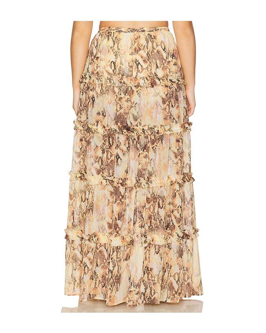 AFRM Natural Sabina Skirt