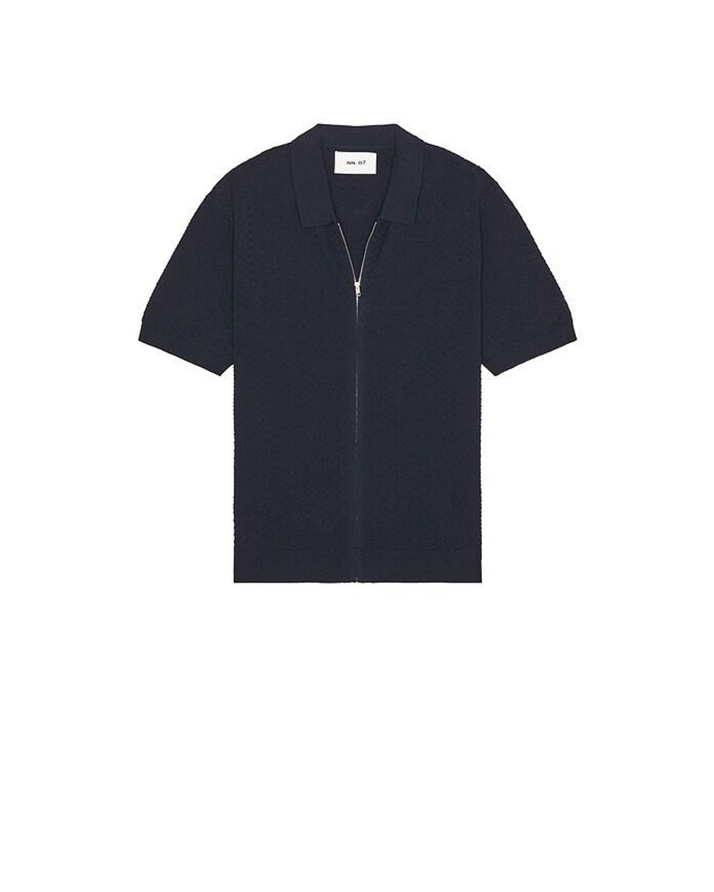 NN07 Black Gustav Full Zip 60016 for men