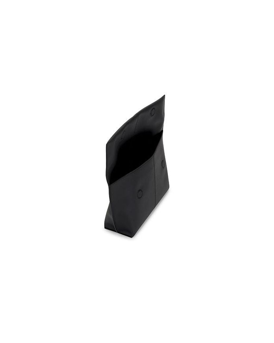Freja New York Black Seamed Clutch