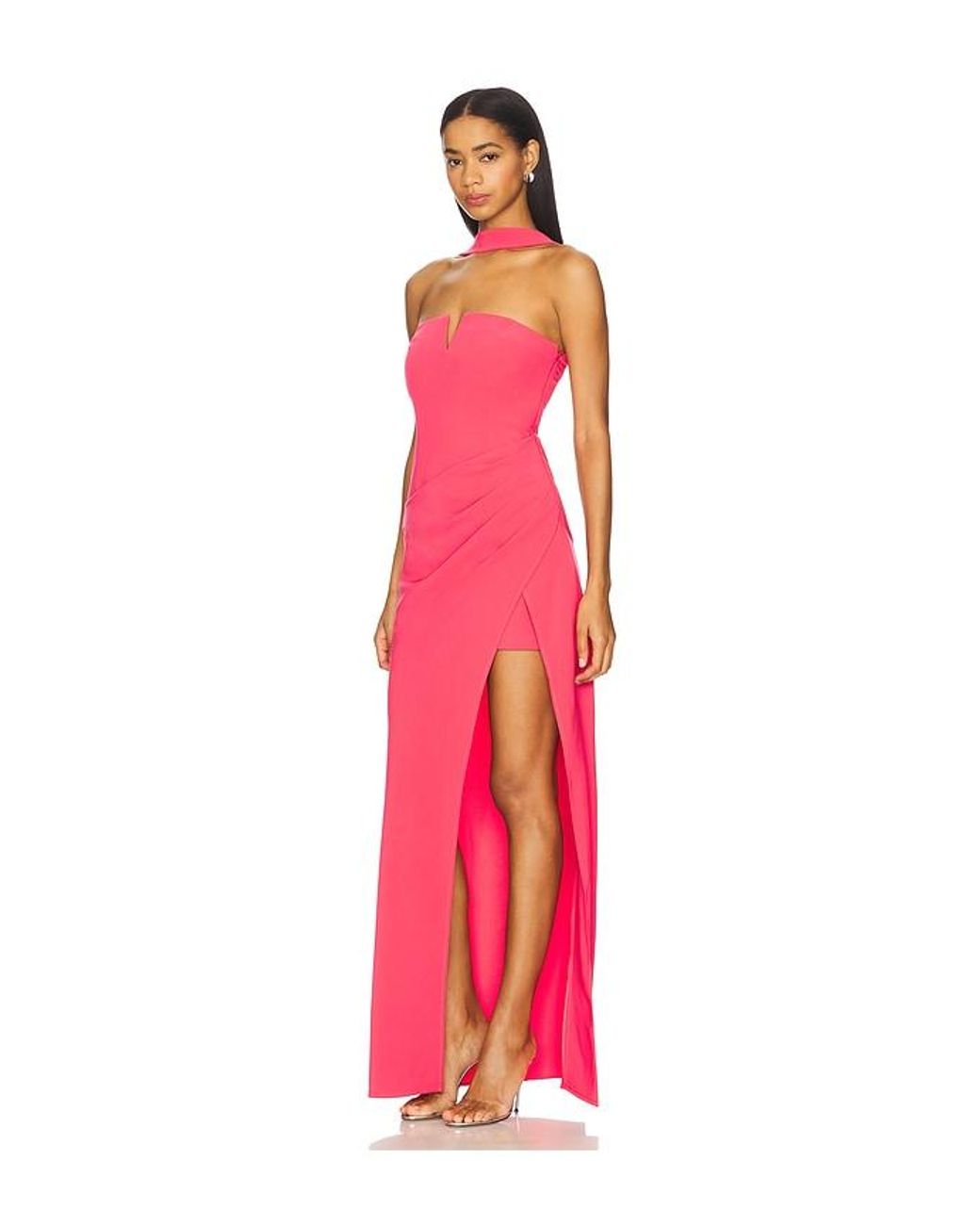 Lovers + Friends Red Alexis Gown