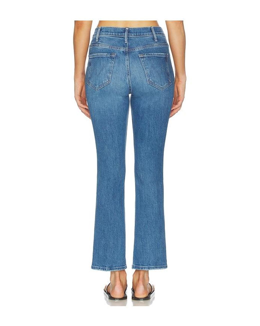 Mother Blue The Hustler Flood Jeans