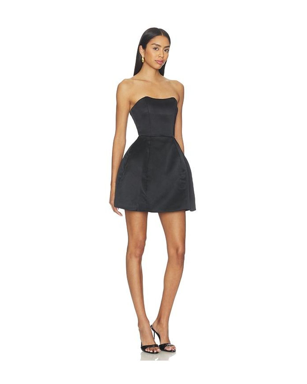 Elliatt Black Manon Tulip Mini Dress