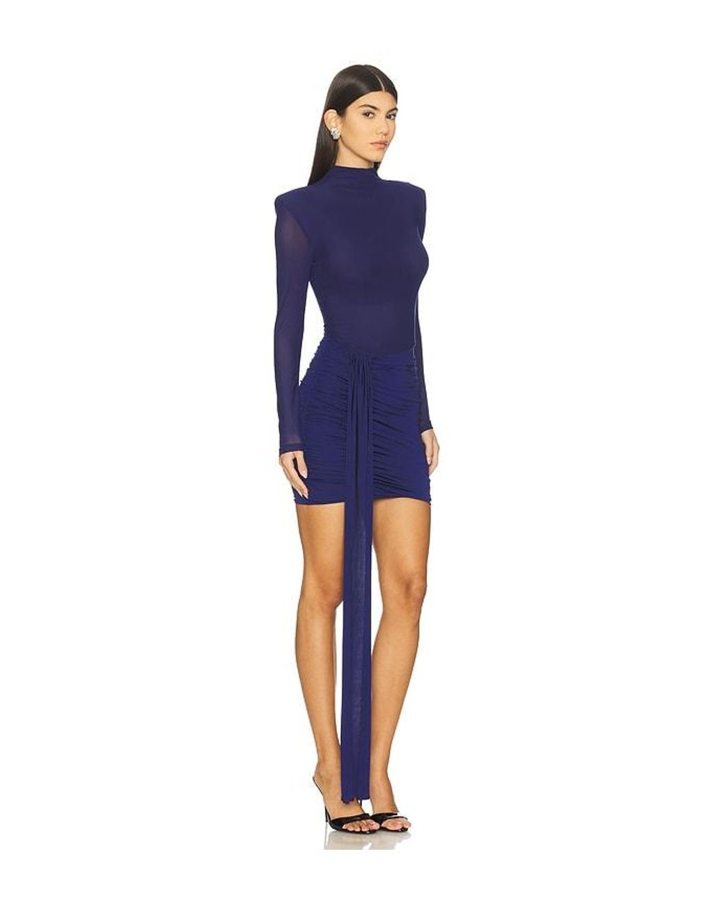 Nookie Blue Enigma Mini Dress