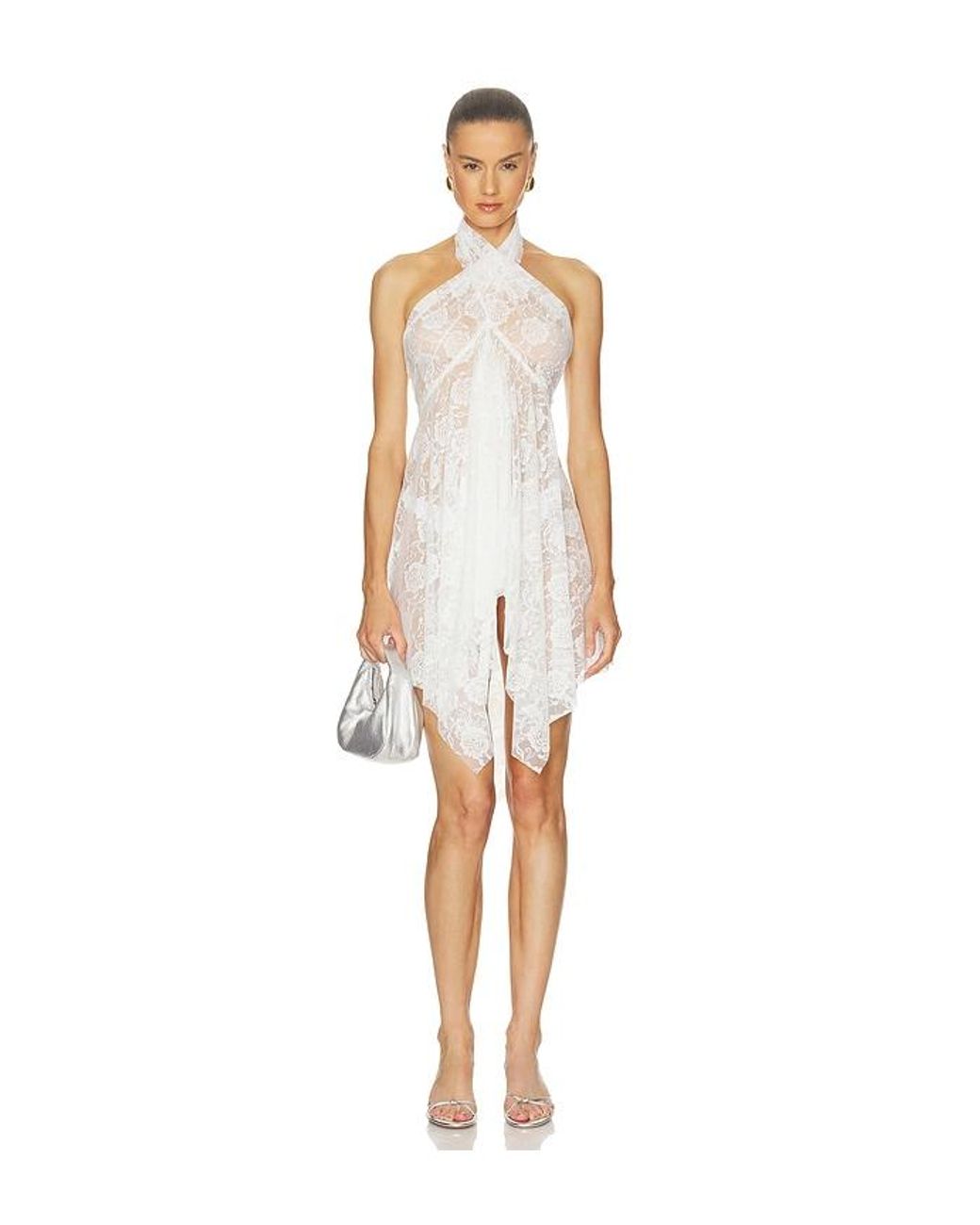 Norma Kamali White Convertible Dress