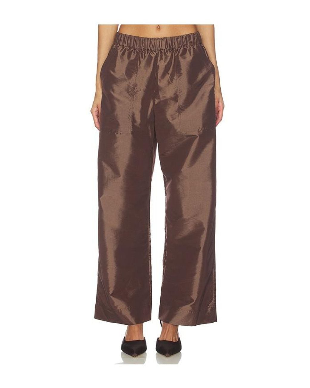 Jonathan Simkhai Brown Arden Pull On Pant