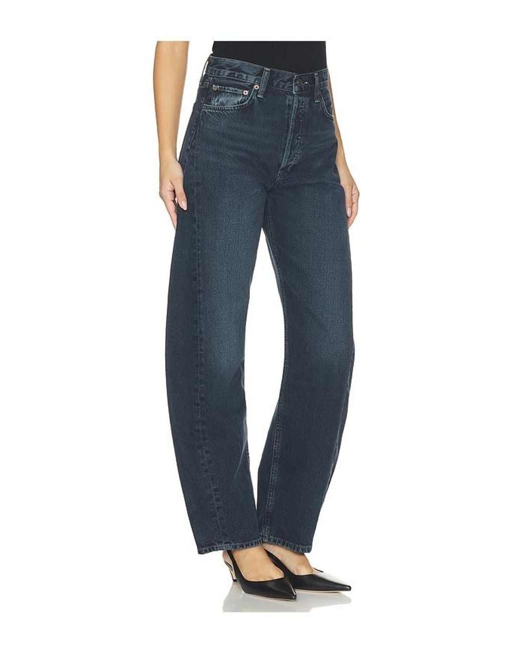 Agolde Blue Luna Pieced Jean