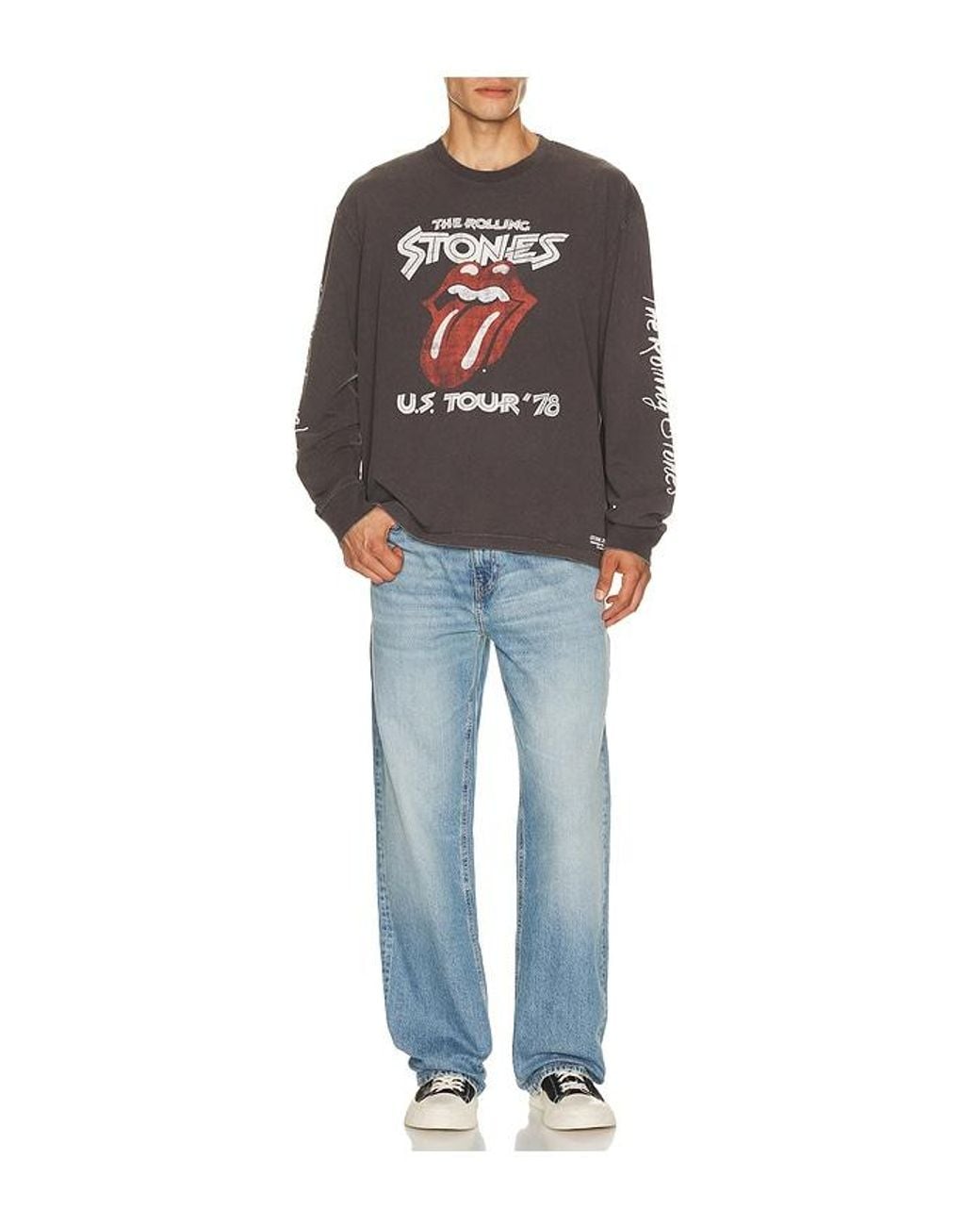 Guess Blue X Rolling Stones G18 Relaxed Jeans for men