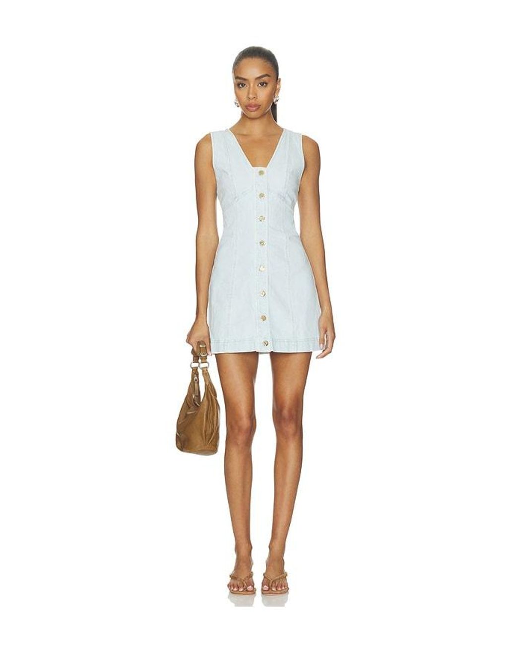 PAIGE White Kenadie Dress