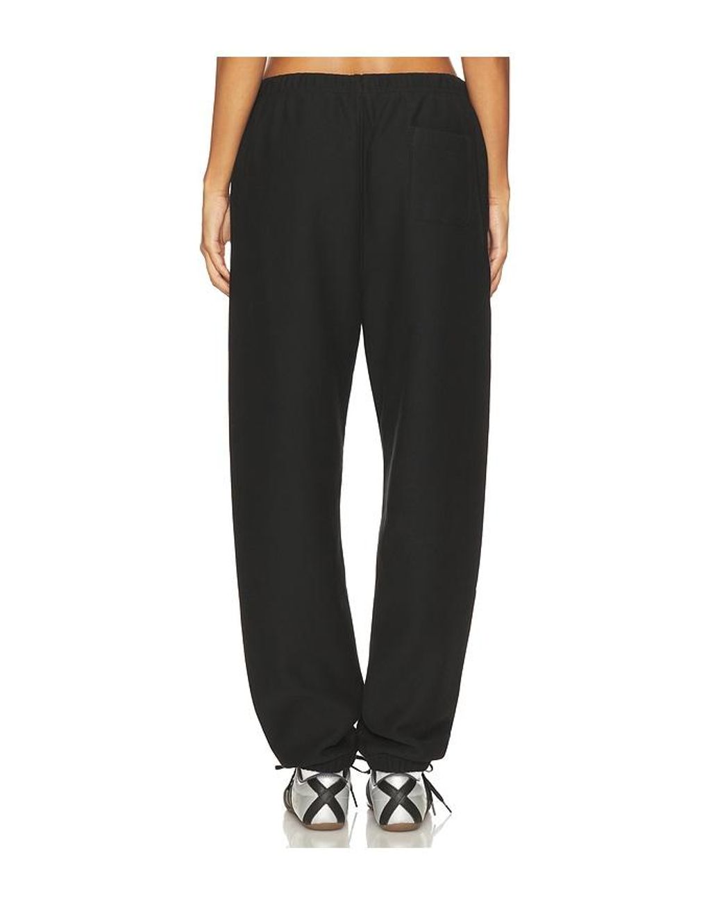 Champion Black Essentials Reverse Weave Cinched Bottom Sweatpant